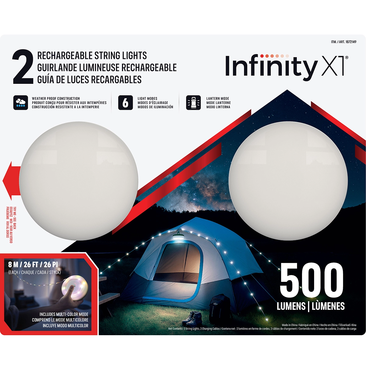 INFINITY X1 스트링 라이트